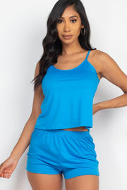 Cami Top And Shorts Set