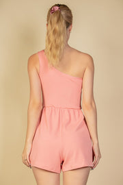 One Shoulder Romper