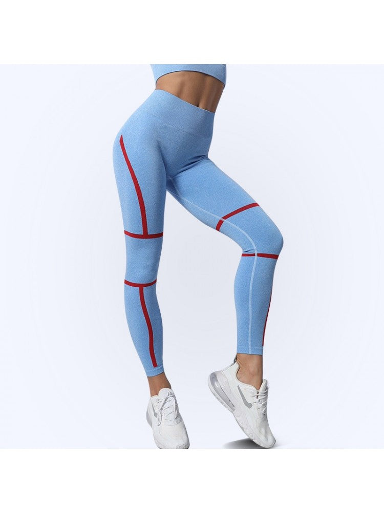 Pure Color Butt Lifting High Waist Leggings