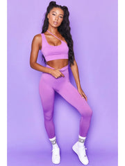 Pure Color Yoga Two-Piece Set