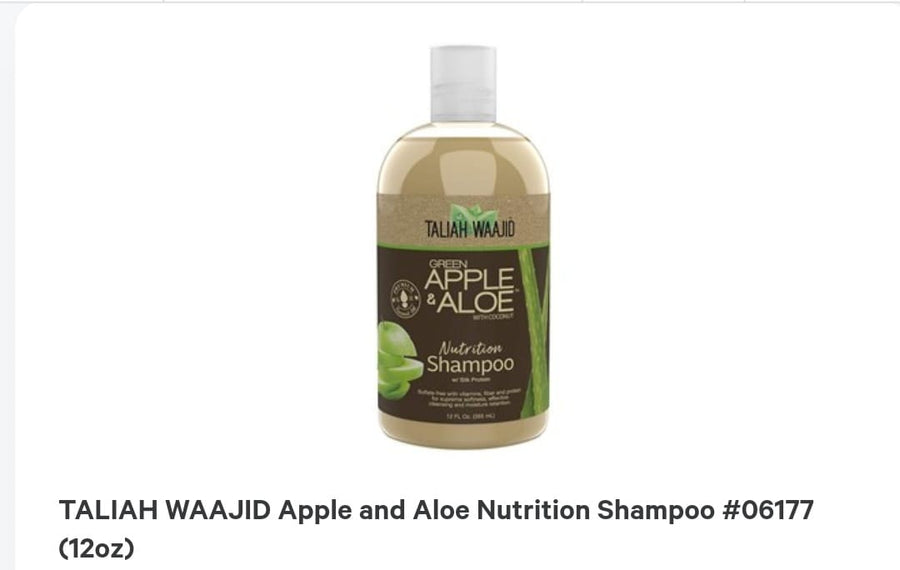 Taliah Waajid Apple And Aloe Nutrition Shampoo 12 OZ