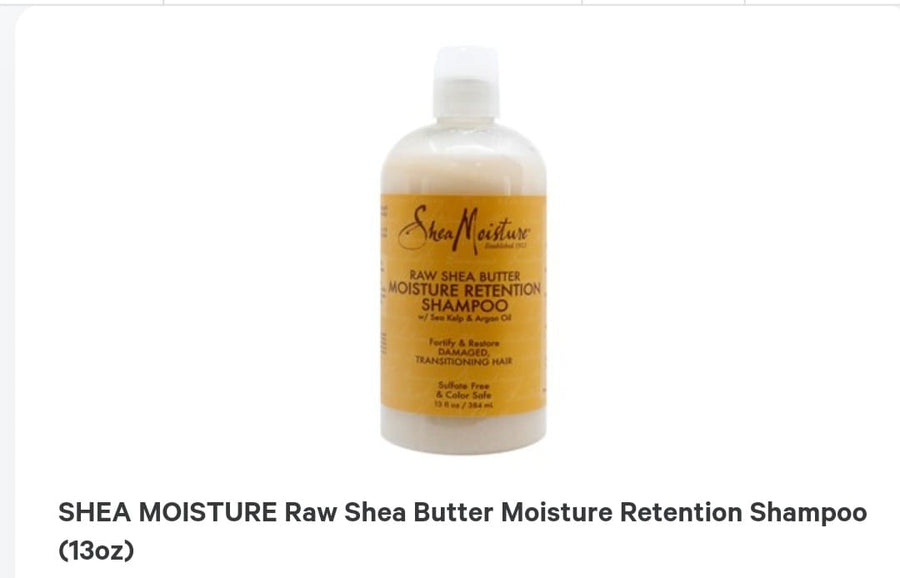 Shea Moisture Raw Shea Butter Moisture Retention Shampoo