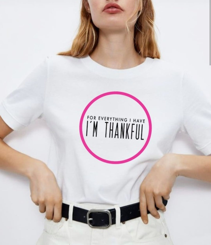 Gratitude Graphic T Shirt