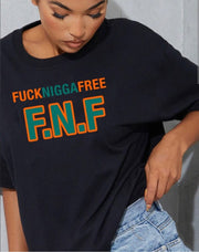 "FNF" Graphic T Shirt