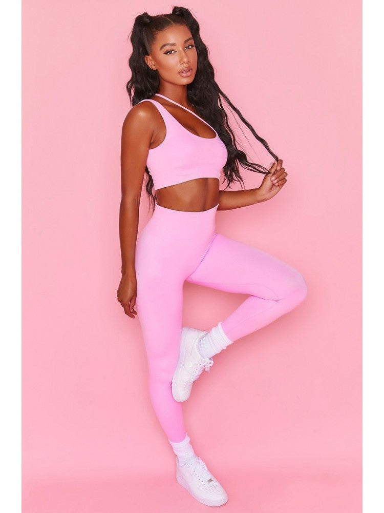 Pure Color Yoga Two-Piece Set