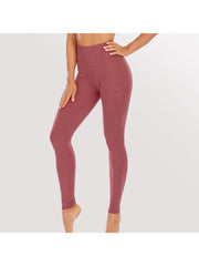 Pure Color Hip Lifting High Waist Leggings