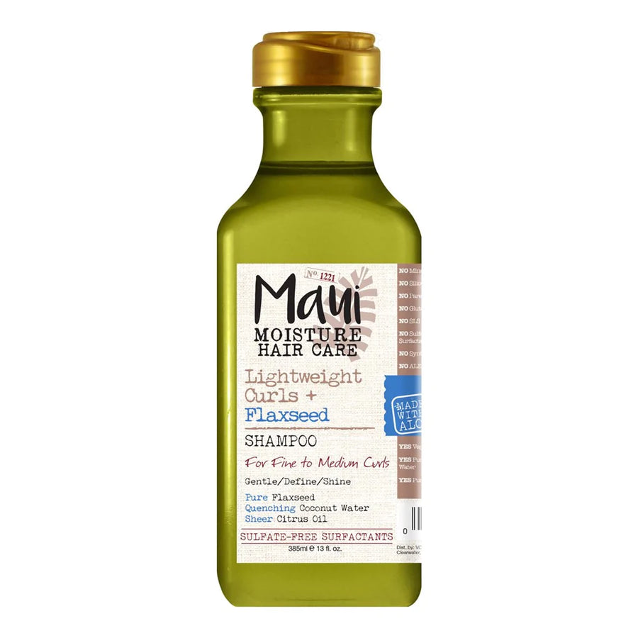 MAUI MOISTURE Lightweight Curls + Flaxseed Shampoo (13oz)