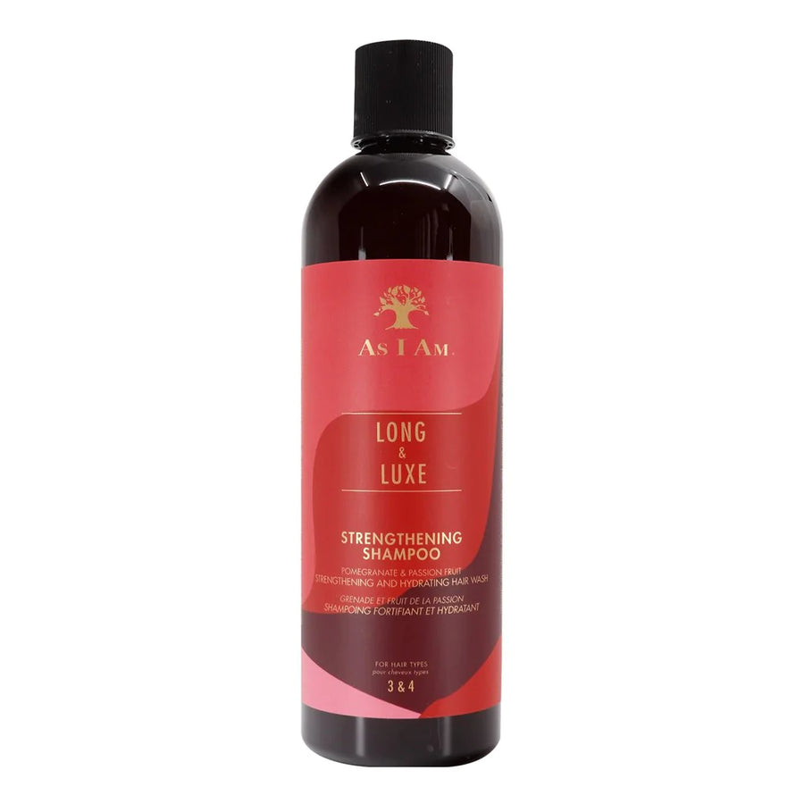 AS I AM Long and Luxe Strengthening Shampoo (12oz)