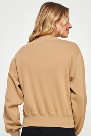 FLEECE BASIC SWEATSHIRTS