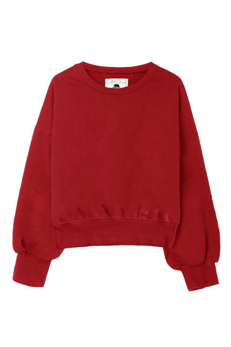 FLEECE BASIC SWEATSHIRTS