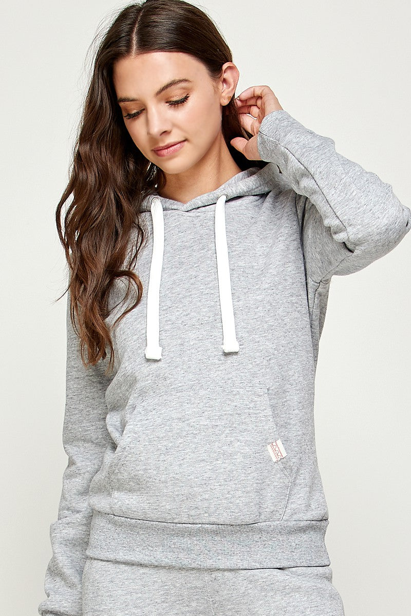 BASIC FLEECE PULLOVER HOODIES