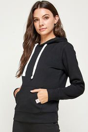 BASIC FLEECE PULLOVER HOODIES