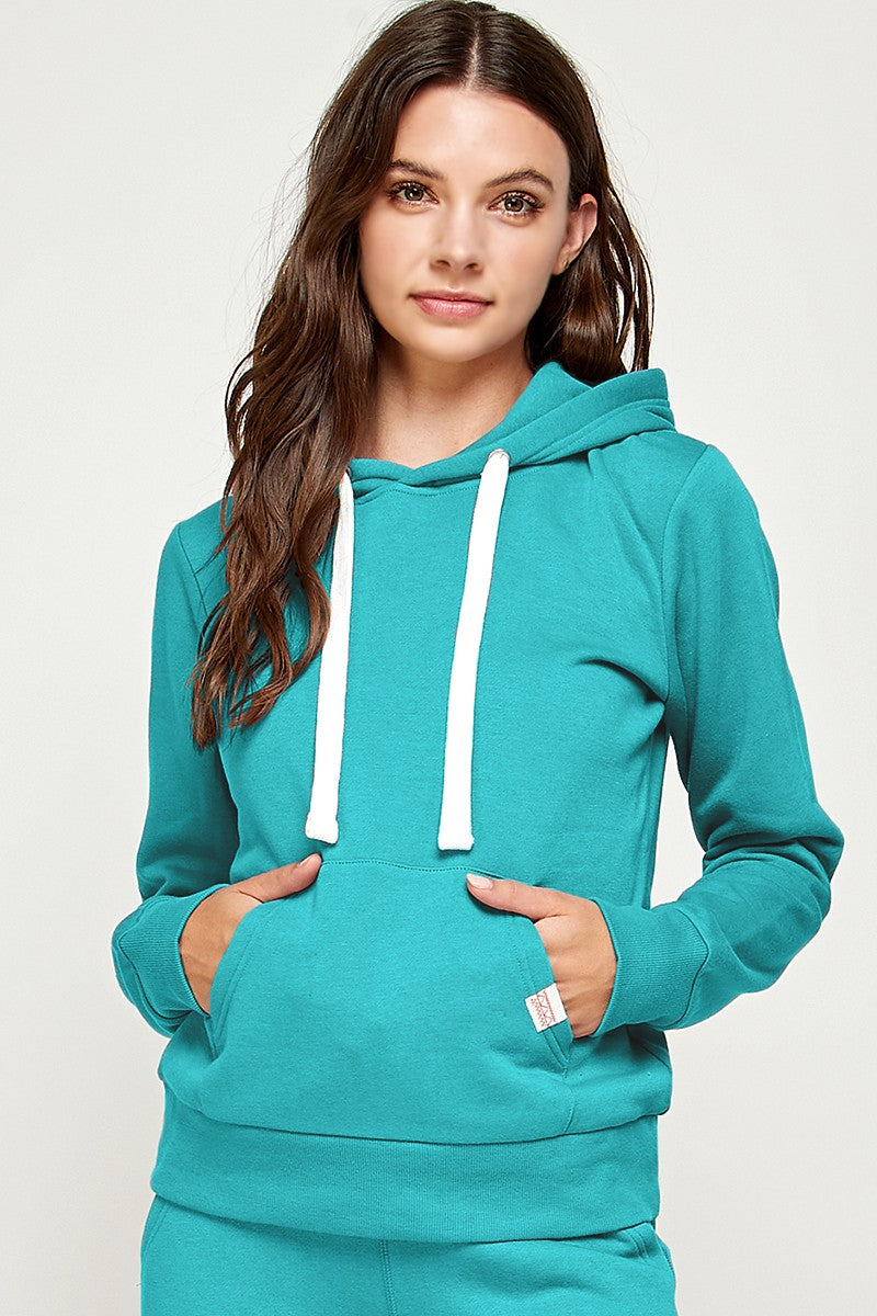 BASIC FLEECE PULLOVER HOODIES