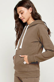 BASIC FLEECE PULLOVER HOODIES