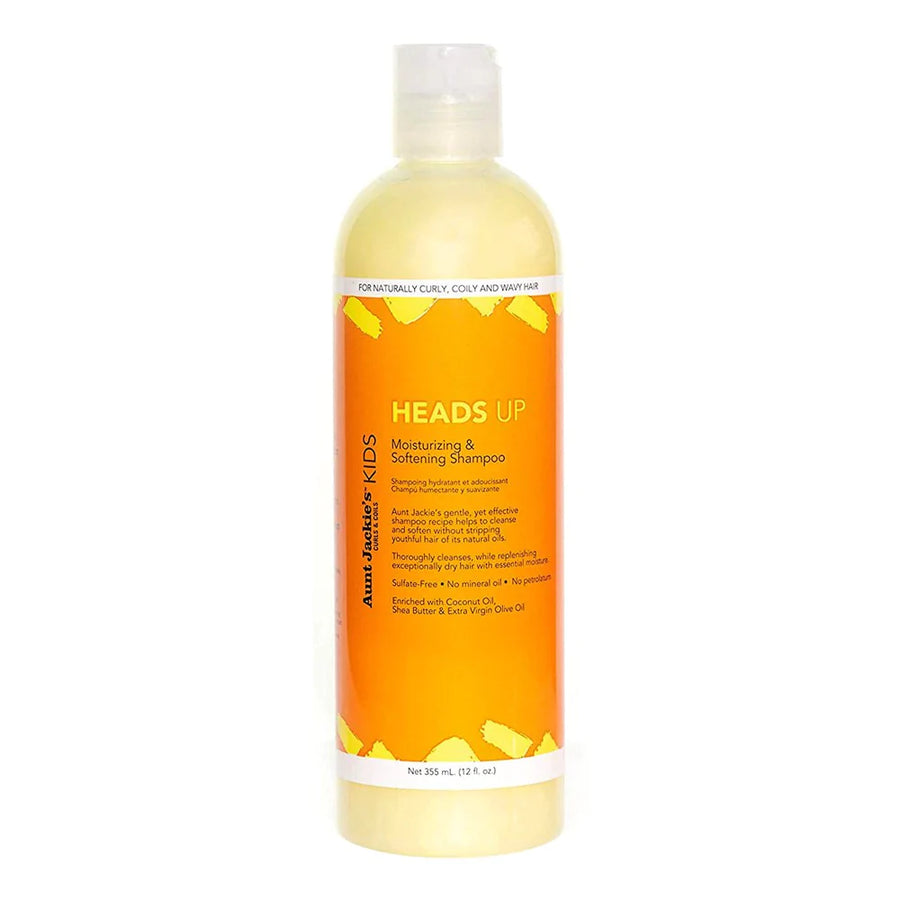 AUNT JACKIE'S Kids Heads Up Moisturizing &Softening Shampoo (12oz)