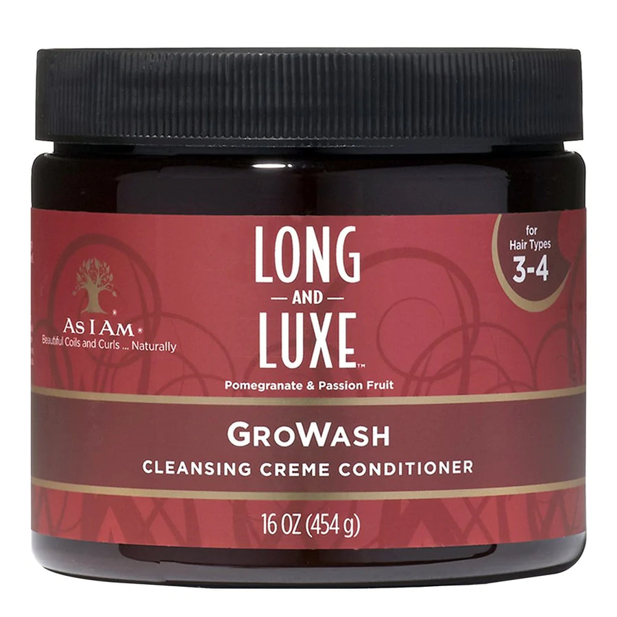 AS I AM Long and Luxe GroWash (16oz)