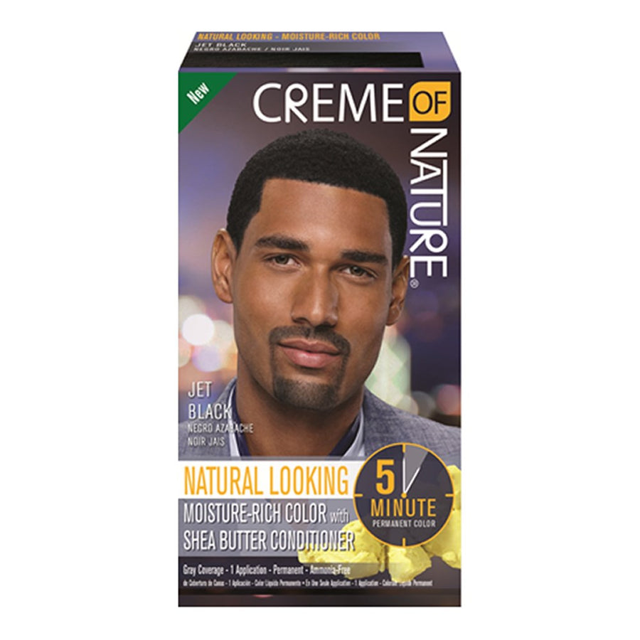 CREME OF NATURE Moisture Rich Liquid Hair Color for Men