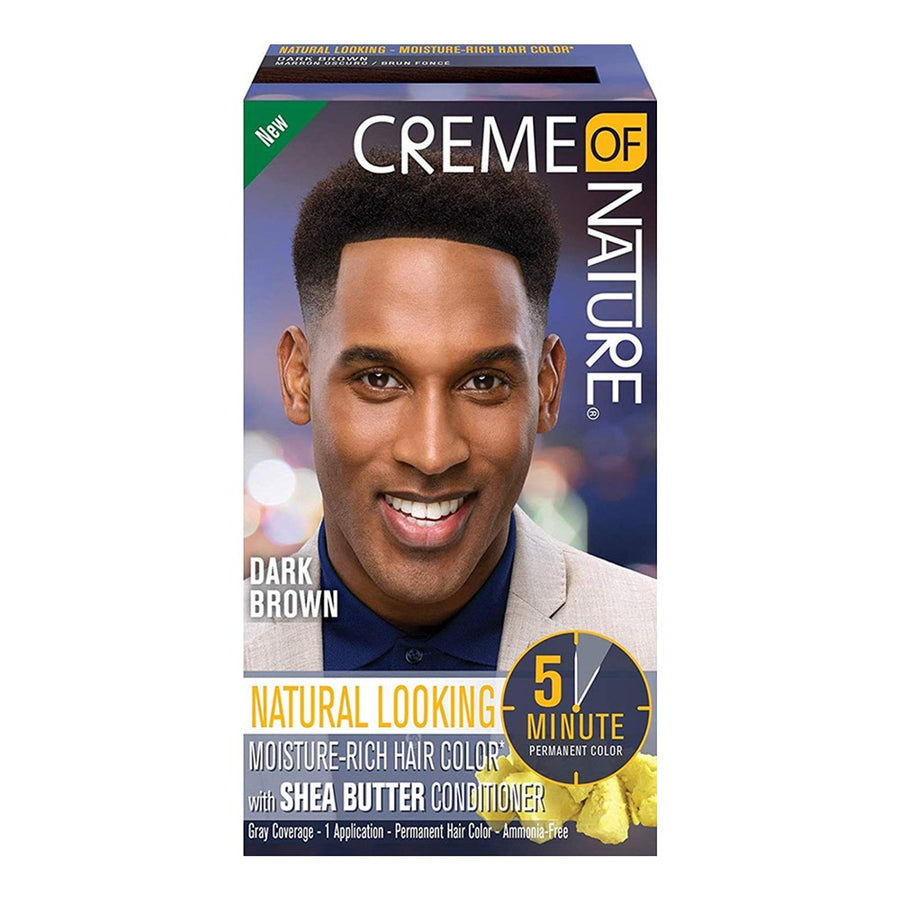 CREME OF NATURE Moisture Rich Liquid Hair Color for Men