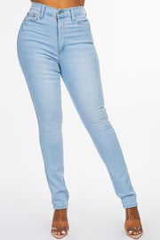 High Waisted Skinny Jeans Super Stretchy