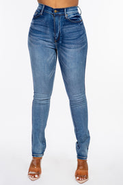 High Waisted Skinny Jeans Super Stretchy