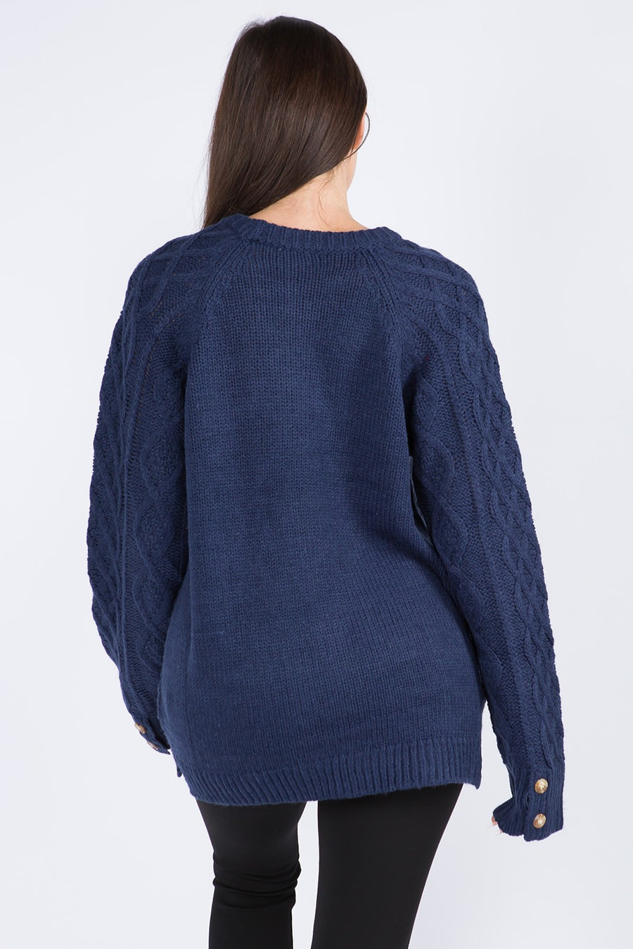 CABLE KNIT CREWNECK SWEATERS