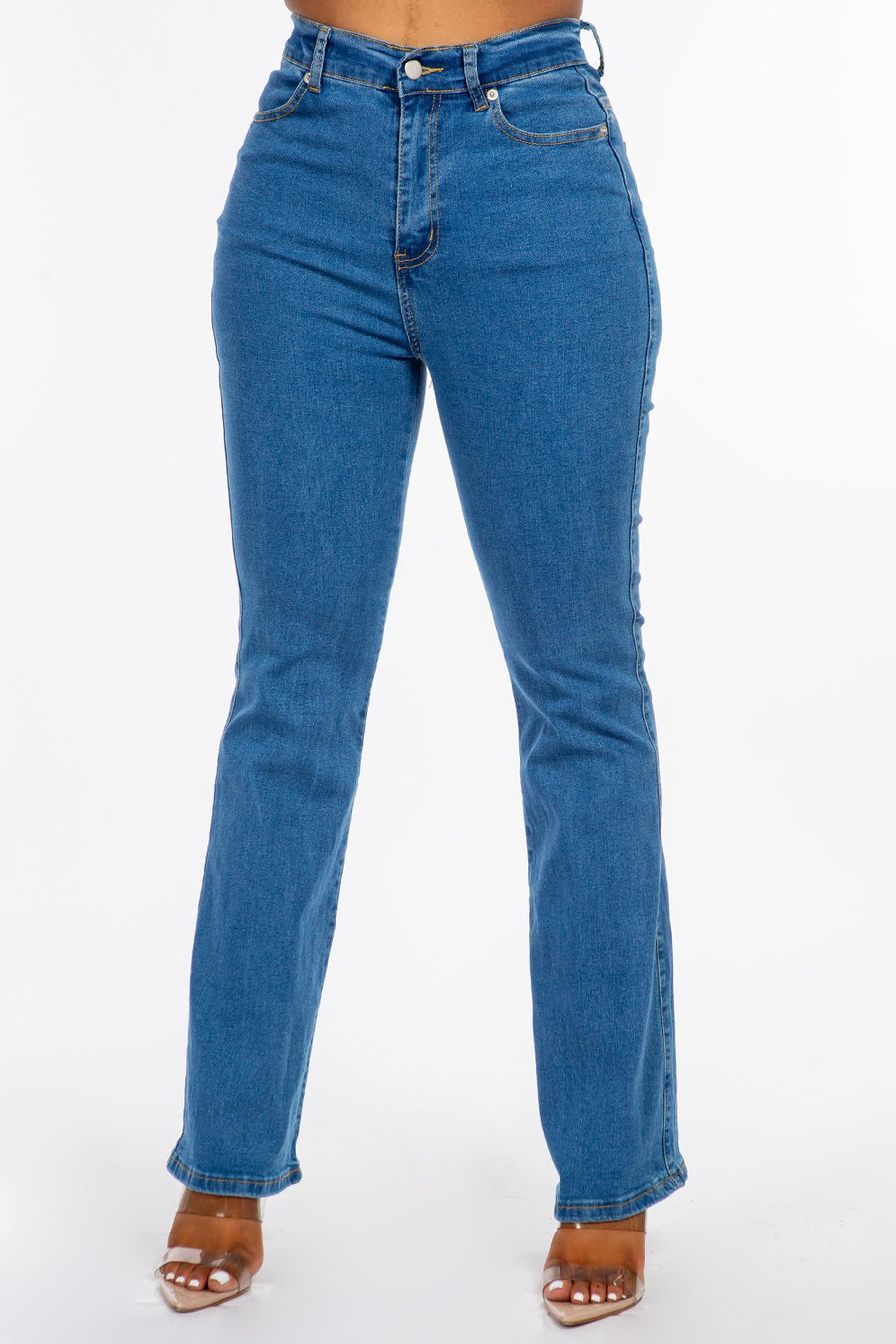 High Rise Bootcut Flare Jeans