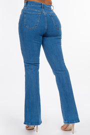 High Rise Bootcut Flare Jeans