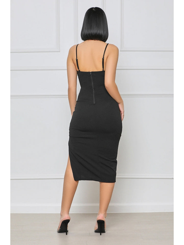 Grown And Sexy Ruched Camisole Dresses