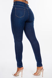 High Waisted Skinny Jeans 5 pocket