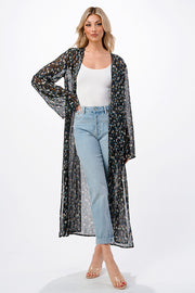 PRINTED LONG DUSTER