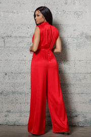 WOVEN JUMPSUITS